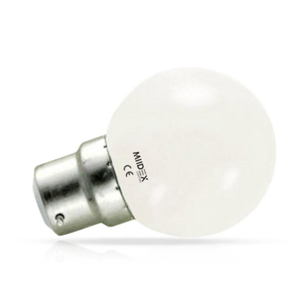 Led 1w bulb b22 6000k depoli boite