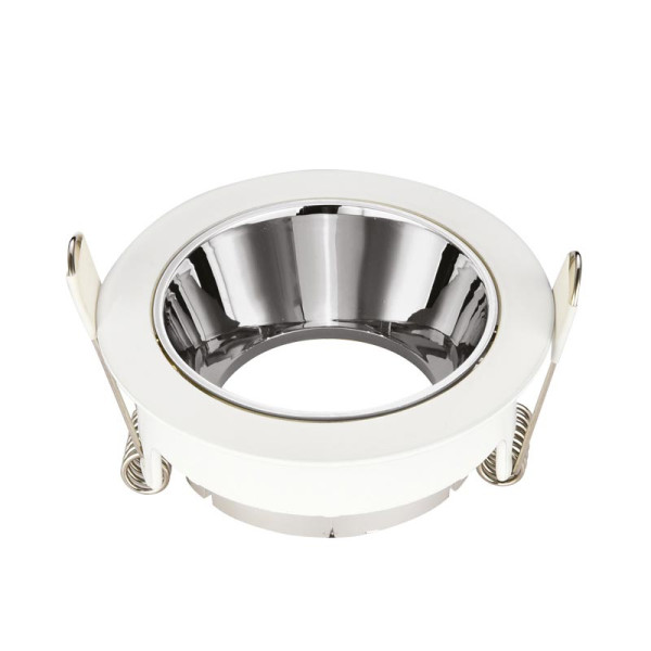 &support spot diam 80mm argent rotatif orient basse luminance