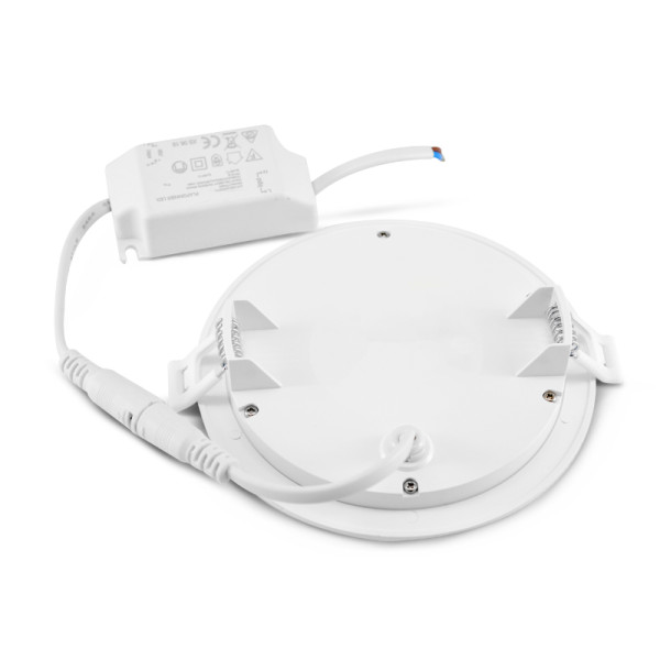 Slimy downlight diam 85mm blc 3w 4000k pc 