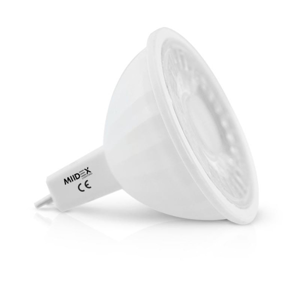 Led 5w gu5.3 rouge 75° dim boite 