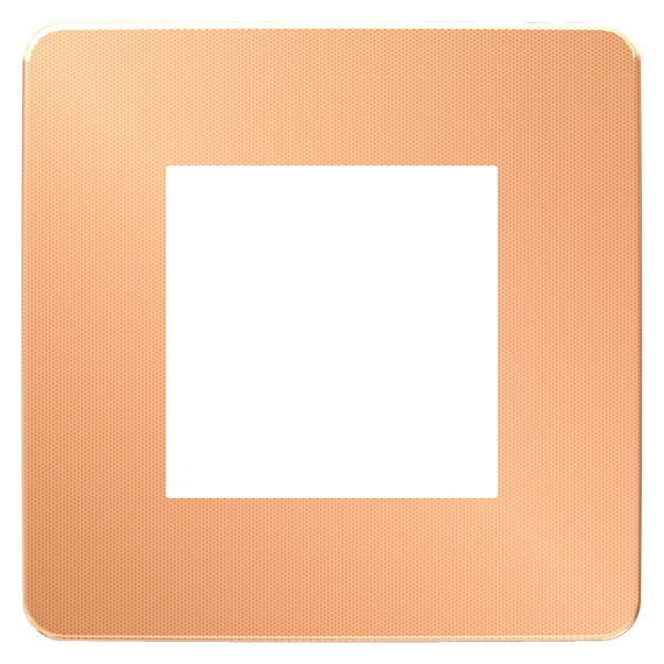 Studio Métal Cuivre Liseré Blanc