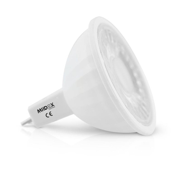 Led 6w gu5.3 2700k 75° dim boite