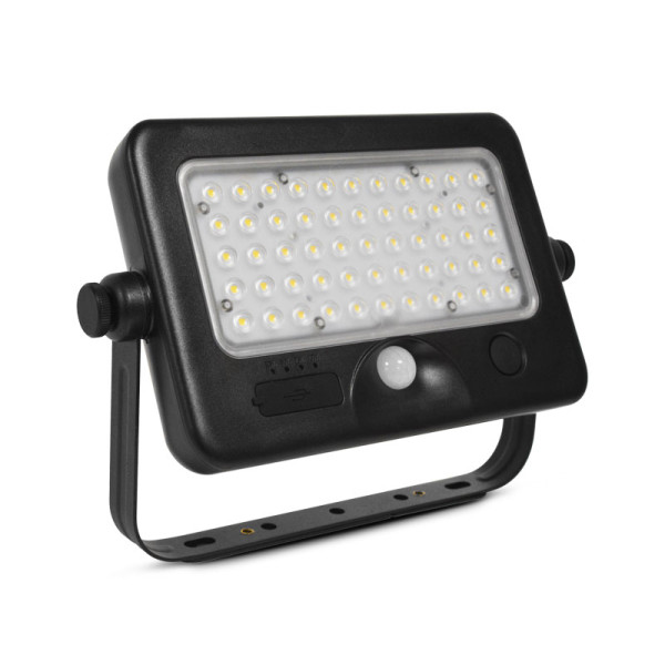 Sunny lumos project solaire 10w 4000k ip44 + char usb + detect ir