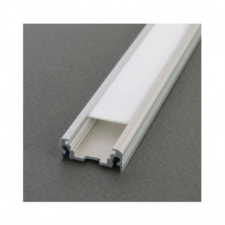 Profile plat 2000mm alu anodise 14,4mm