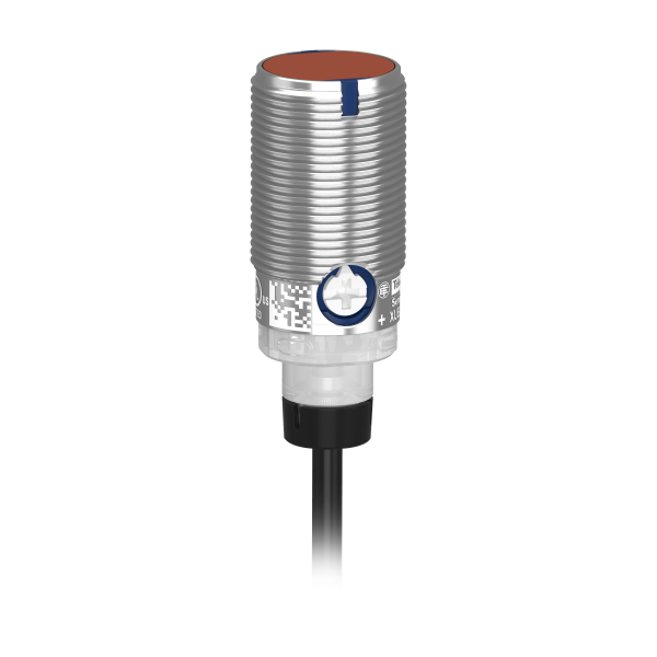 Xub - capteur optique m18 métal recepteur barrage smax30m pnp no/nc câble 2m 24v