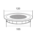 Downlight LED Ultimate Group Slim IP54 6W 830 3000K 600lm