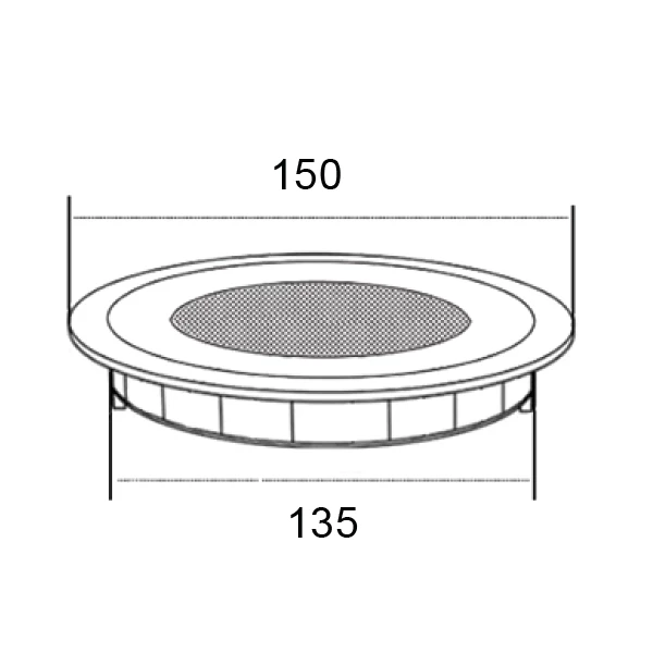 Downlight LED Ultimate Group Slim IP54 9W 4000K 900lm