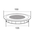 Downlight LED Ultimate Group Slim IP54 9W 4000K 900lm