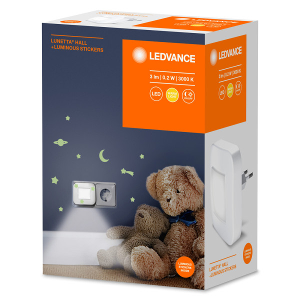 Lunetta hallstick prise blanc
