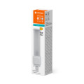 Dulux led ledvance d18 em ou ac plastic 120° g24d-2 7w 770lm ra80 4000k