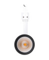 Ledvance track spot d75 25w/3000k 90 ra 24° blanc 1750lm