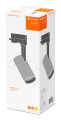 Ledvance track spot d75 25w/3000k 90 ra 24° gris 1750lm