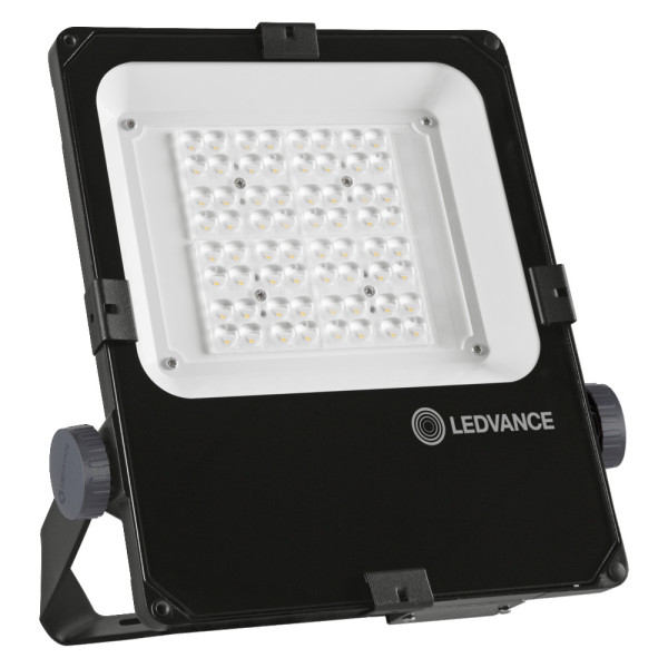 Ldv fl pfm asym 45x140 50w/3000k 5700lm ip66 noir projecteur ledvance