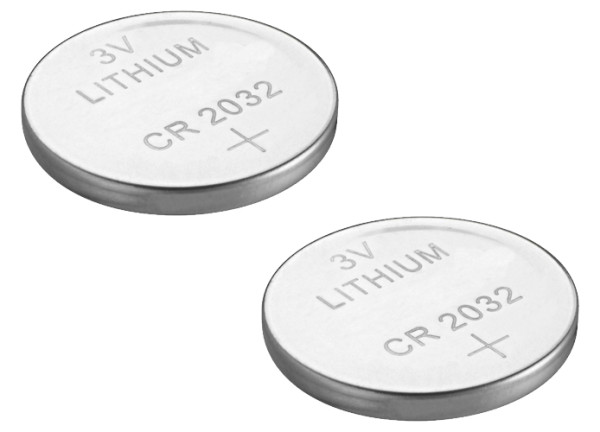 2pz. batterie litio 3 v dc tipo cr2032