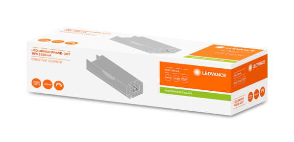 Driver led performance courant constant 18 w 350 ma coupure de phase 