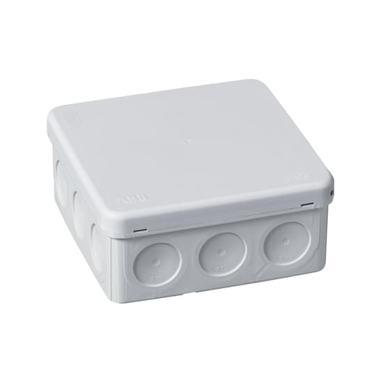 Ap10/g -boîte de dérivation ip65 eco solutions-h104xl104xp45mm- gris - gwt 650°c