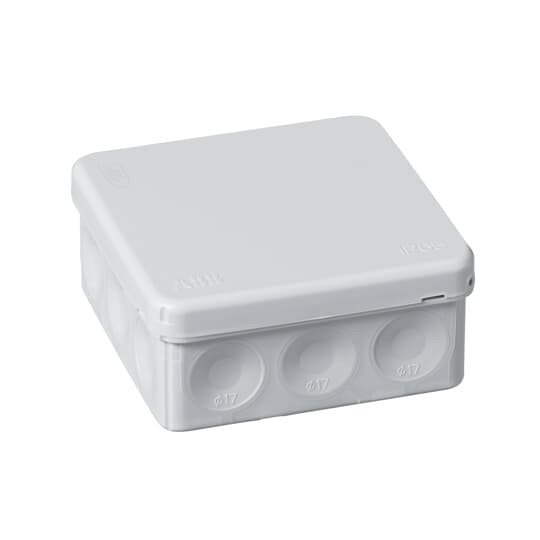 Ap9/g -boîte de dérivation ip65 eco solutions-h86xl86xp39mm- gris - gwt 650°c