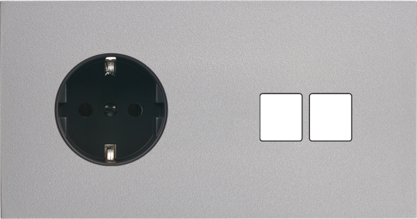 Façade désir alu mat double horizontale pck m2
