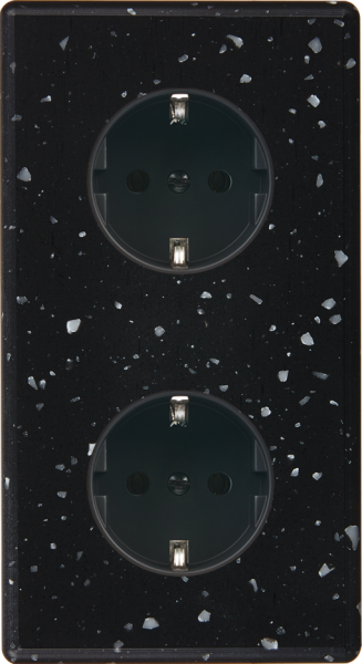 Façade hitera terrazzo noir double verticale pck pck