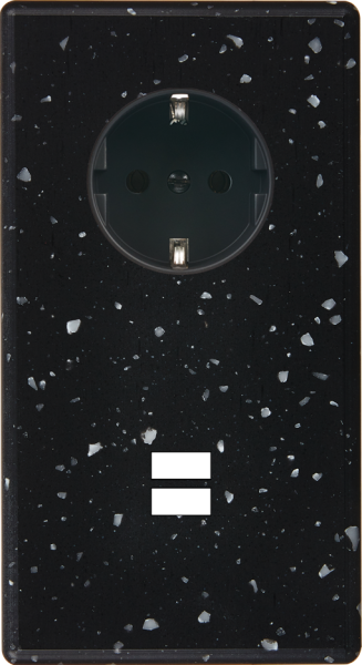 Façade hitera terrazzo noir double verticale pck u1