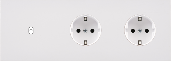 Façade désir blanc mat triple horizontale b1 pck pck