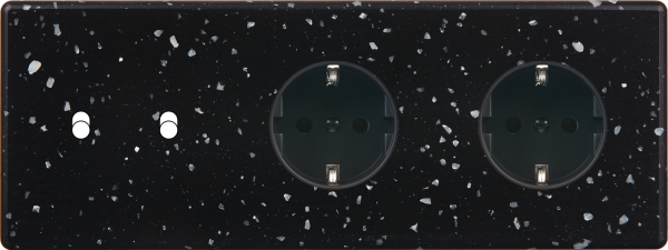Façade hitera terrazzo noir triple horizontale b2 pck pck