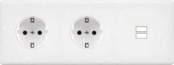 Façade hitera terrazzo blanc triple horizontale pck pck u1
