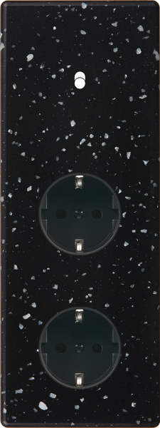 Façade hitera terrazzo noir triple verticale b1 pck pck