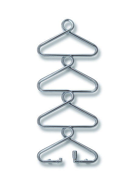 Archibald ec, finition chromée, 233w, h 1230 mm / l 525 mm , racc. s034