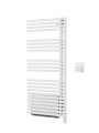 Cala twist air el droite, blanc ral 9016, 500w, h 1226 mm / l 496 mm