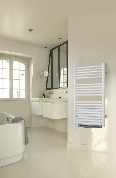 Sèche-serviette Acova Atoll Spa Soufflant - AIR électrique 500+1000W Blanc