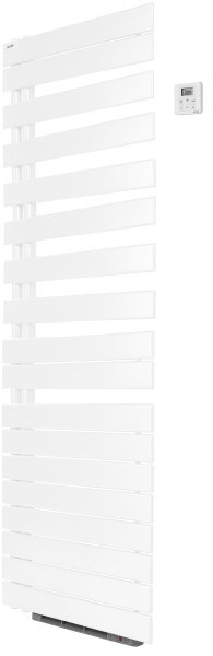 Sèche-serviette Acova Fassane SPA + AIR asymétrique à gauche - chauffage central - Blanc  - 809W
