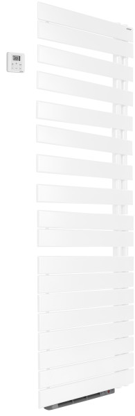 Sèche-serviette Acova Fassane SPA + Air 809W asymétrique à droite - Eau chaude blanc