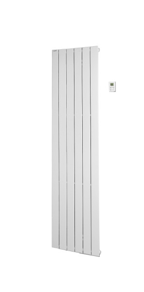 Radiateur électrique Acova Fassane Premium Vertical Blanc 1000W - Hauteur 1817 mm