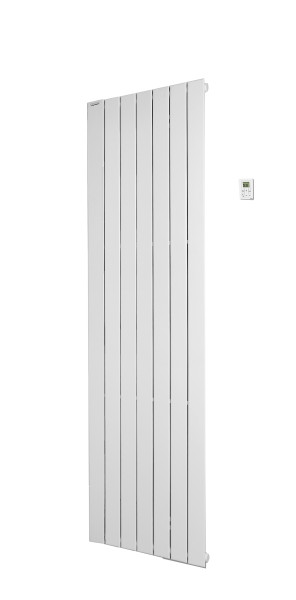 Radiateur électrique Acova Fassane Premium Vertical Blanc 1250W - Hauteur 2017 mm
