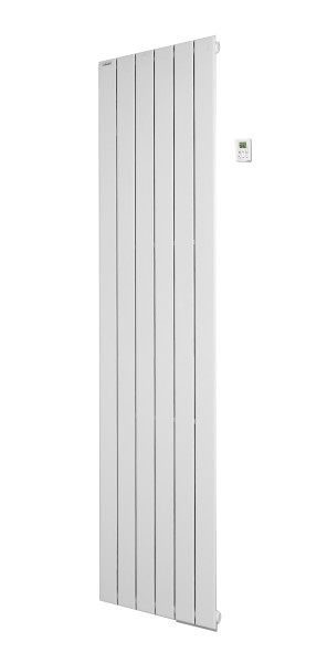 Radiateur électrique Acova Fassane Premium Vertical Blanc 1250W - Hauteur 2217 mm