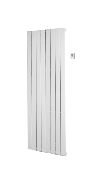 Radiateur électrique Acova Fassane Premium Vertical Blanc 1500W - Hauteur 1817 mm