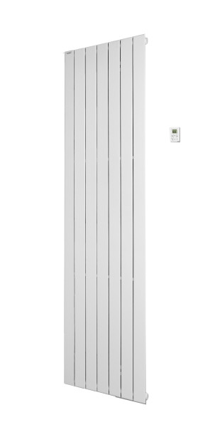 Radiateur électrique Acova Fassane Premium Vertical Blanc 1500W - Hauteur 2217 mm