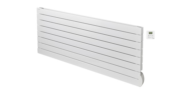 Radiateur électrique Acova Fassane premium horizontal à tubes horizontaux blanc 1500W