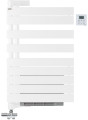 Sèche-serviette Acova Régate Twist Air ACAXRL128-055IFS  Eau chaude blanc