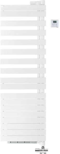 Sèche-serviette Acova Régate Twist Air ACAXRR177-055IFS Eau chaude blanc