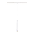 Grip! s, suspension 48 v, longueur susp. 200 cm, 3000 k, 29°, dali, blanc / noir