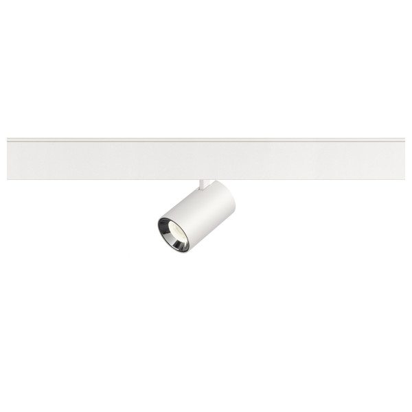 Numinos® xs 48v track dali, spot, blanc/chromé, 8,7w, 730 lm, 4000k, irc90, 40°