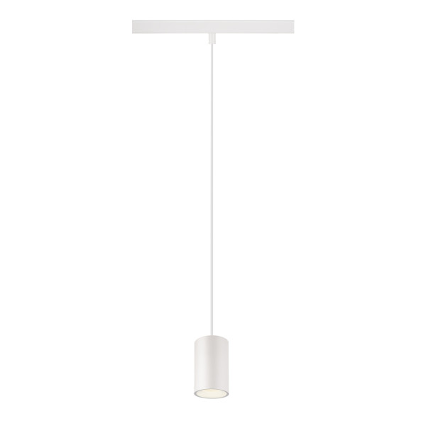 Numinos® xs 48v track dali, suspension, blanc/blanc, 8,7w, 4000k, irc90, 20°