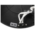 One, plafonnier et applique, rond, 2700/3000 k, 14 w, dali, touch, 130°, noir