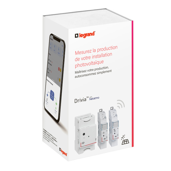 Pack de démarrage drivia with netatmo - mesurer sa production solaire