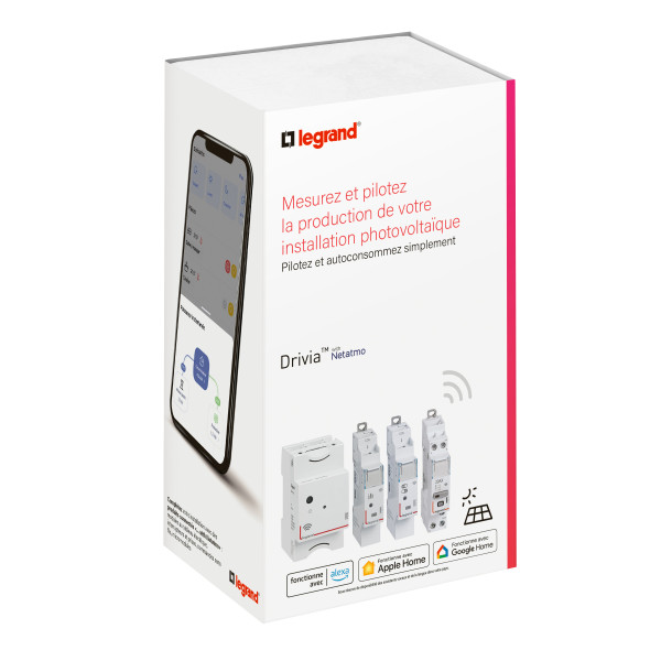 Pack de démarrage drivia with netatmo - mesurer et piloter sa production solaire