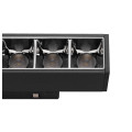 In-line 22 48v track, réflecteur darklight, dali, spot, noir/noir, 7,3 w, 35°
