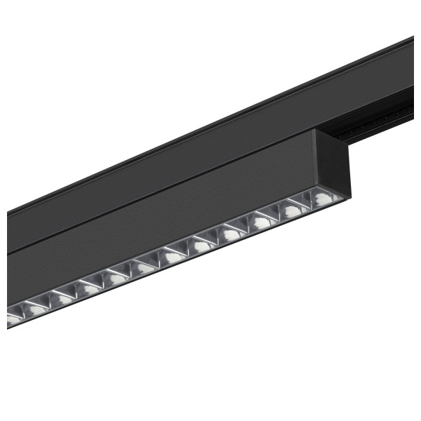 In-line 22 48v track, réflecteur darklight, dali, spot, noir/noir, 7,3 w, 35°