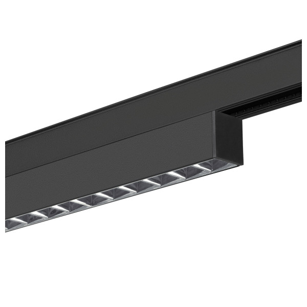 In-line 22 48v track, réflecteur darklight, dali, spot, noir/noir, 7,3 w, 35°